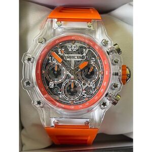 Invicta Racing Vaulthan Men's Watch - 44mm. Orange (69672)